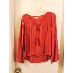 Billabong Long Sleeve Blouse
